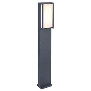 QUBO - Borne extérieur - LED - 1x12,2W 3000K - IP54 - Gris foncé