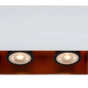 BIDO - Spot plafond - 2xGU10 - Blanc