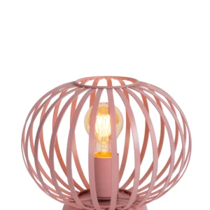 MERLINA - Lampe de table Chambres d'enfant - Ø 25,5 cm - 1xE27 - Rose
