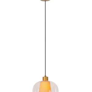 GUNHILD - Suspension Intérieur - Ø 24 cm - 1xE27 - Transparent