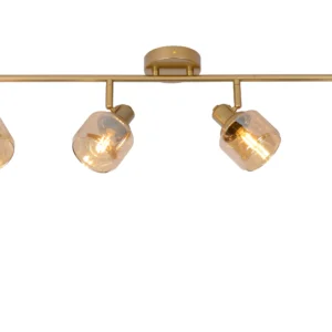 BJORN - Spot plafond - 4xE14 - Or Mat / Laiton