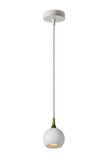 FAVORI - Suspension - Ø 9 cm - 1xGU10 - Blanc
