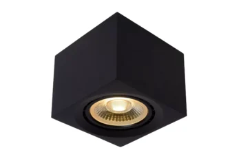 FEDLER - Spot plafond - LED Dim to warm - GU10 (ES111) - 1x12W 2200K/3000K - Noir