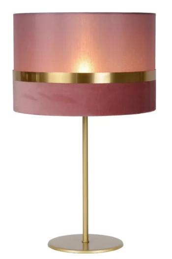 EXTRAVAGANZA TUSSE - Lampe de table Intérieur- Ø 30 cm - 1xE14 - Rose