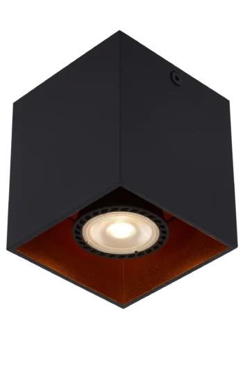 BIDO - Spot plafond - 1xGU10 - Noir