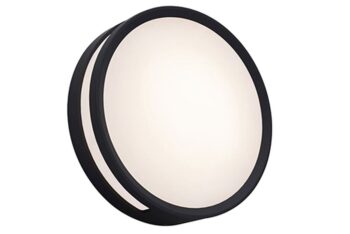 ROLA - Applique murale/Plafonnier Extérieur - LED  -1x 13W 3000K - IP54 - Noir mat