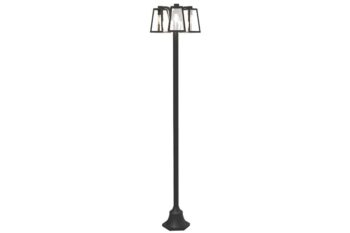 FIA - Lanterne / lampadaire Extérieur - 3xE27 - IP44 - Noir