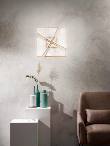 SQUARE - Plafonnier - LED Dim. - 1x43W 3000K - Or